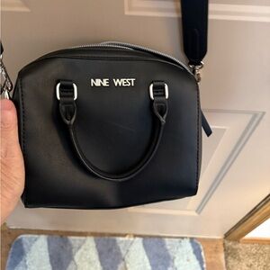 Nine West Midnight Black Crossbody Bag